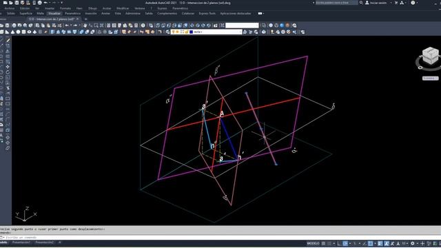 13 - Intersección de 2 Planos y 3 casos particulares смотреть онлайн