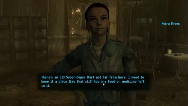 Fallout 3 [P2] Finding Moira's shop. And crashing. смотреть онлайн