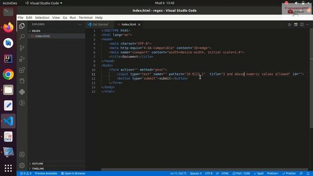 Introduction to Regex Expression (RegEx) | HTML Regex | Regular Expressions explained смотреть онлайн