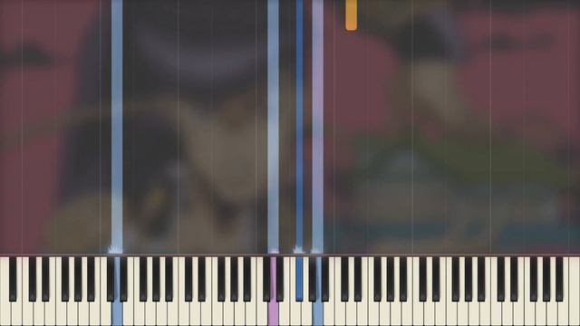JoJo’s Bizarre Adventure Diamond is Unbreakable - I Want You using only piano смотреть онлайн