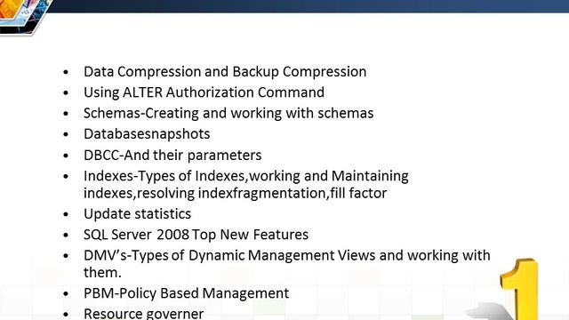 sql server dba training | sql server training online | sql server training videos смотреть онлайн
