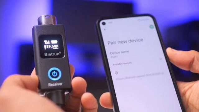 Bietrun Wireless XLR Transmitter Receiver, Wired to Wireless Mic XLR Adapter-WXM29 смотреть онлайн