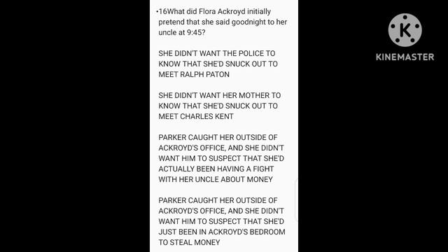 MCQs The Murder of Roger Ackroyd Agatha Christie @studyadmirers смотреть онлайн