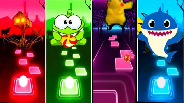 Spider House Head ? Om Nom ? Pikachu. ?Baby Shark ? Who Is Best? смотреть онлайн