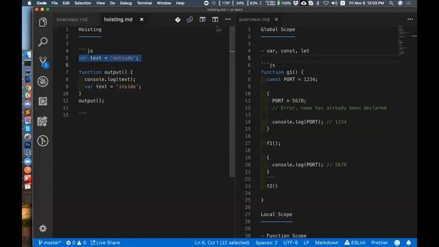 JavaScript Basics, Scoping, Hoisting (jsdevbd-b1-2018-11-09) смотреть онлайн