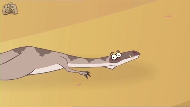 Velociraptor Vs Smilodon | Funny Dinosaur Cartoons for Kids | Learn Dinosaur Facts | I'm A Dinosaur смотреть онлайн