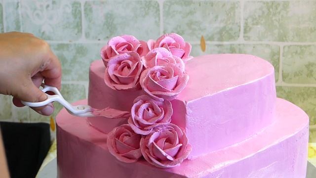 Розы на Торт 2019 из Крема смотреть онлайн