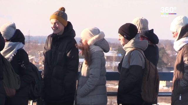 Открытие моста в Дубне 29.11.18 смотреть онлайн