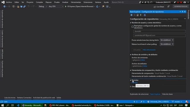 ASP.NET Web API - Agregando el proyecto de Web API en Github como repositorio de código - Vídeo 26 смотреть онлайн