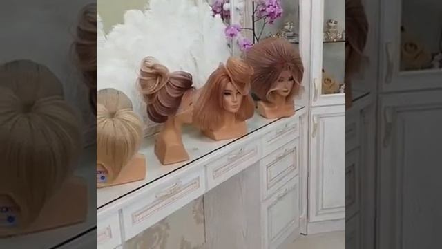 Beautiful Hairstyles By Natalia Visnevschi. Элегантные прически. Coafuri Elegante смотреть онлайн