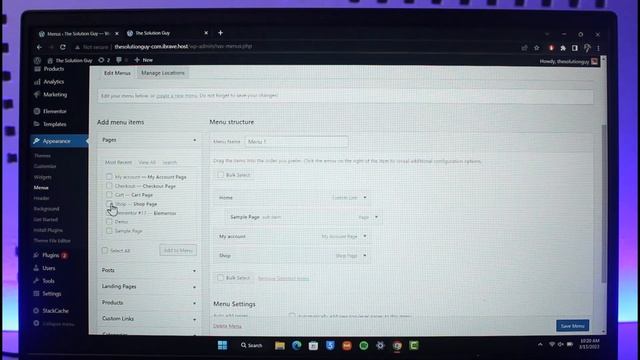 WordPress - How to Add Pages to Menu ! смотреть онлайн