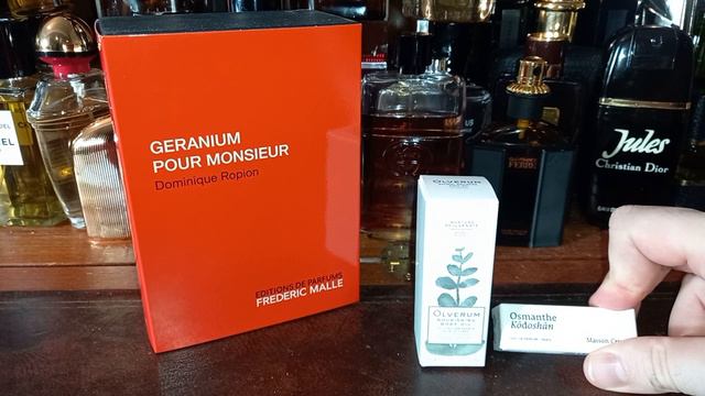 Frederic Malle Geranium Pour Monsieur Unboxing And First Impressions