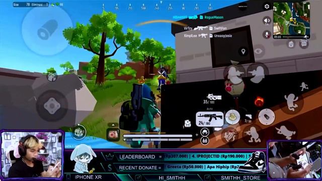 Savannah💜 || 4 Finger Style + Gyroscope || Sausage Man Gameplay IOS || Sausage Man Highlights смотреть онлайн