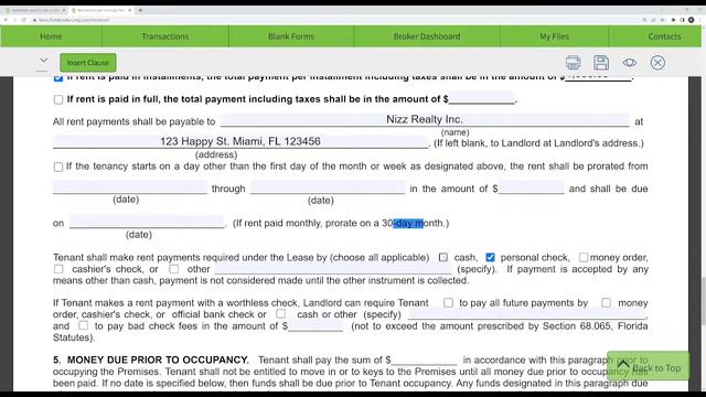06/16/2022 Class (Residential Lease for Single Family Home, Apartment, Condo) FL Real Estate смотреть онлайн
