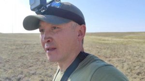 Охота на сурка байбака в степях Оренбуржья. МР 18 мн  7.62/54 Знакомство ягдтерьера с сурком.