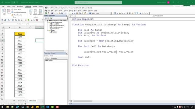 How to extract unique values in Excel with VBA | VBA Scripting Dictionary Tutorial | Excel VBA смотреть онлайн