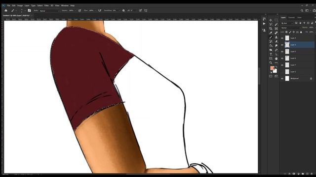 INDIAN WOMEN | CHARACTER DRAWING | MALLU DA VINCI смотреть онлайн