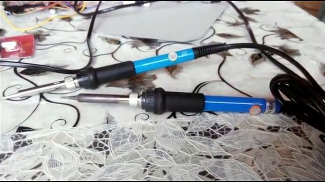 Чем паять? Паяльная станция своими руками навесным монтажом на Atmega. смотреть онлайн