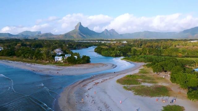 Mauritius 4K - Beautiful Nature Scenic Videos With Relaxing Music - Video 4K HD