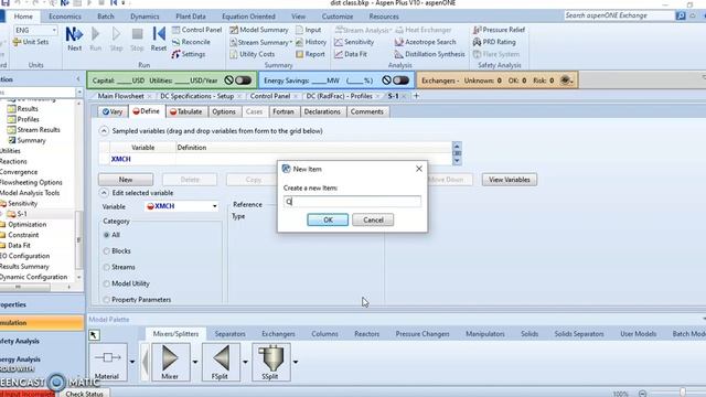 Sensitivity analysis With Aspen Plus смотреть онлайн