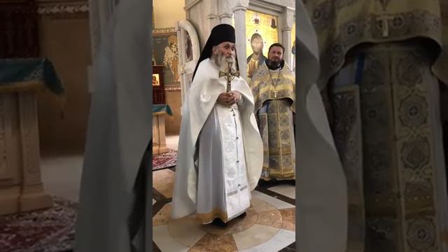 Литургия в Успенском храме Архангельска смотреть онлайн