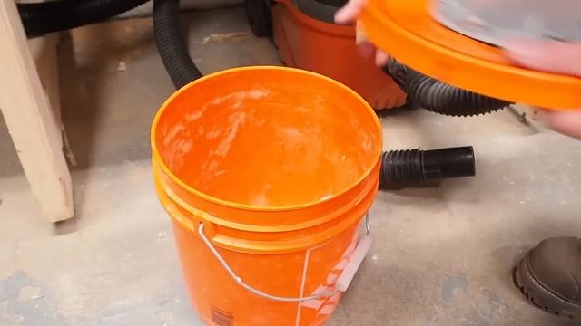 Miter Saw Dust Collection || Dust hood and Cyclone смотреть онлайн