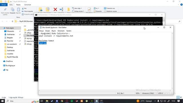 SMS BOMBER GÜNCEL SORUNSUZ #2023 смотреть онлайн