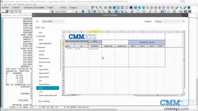 PC-DMIS Appended Excel Form Report | PC-DMIS Tech Tips - CMMXYZ смотреть онлайн