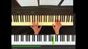 Tokio Hotel, Monsoon, piano by YT raWrfACed, tutorial, slow