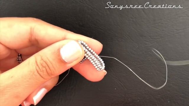 Herringbone Beaded Pendant || DIY Beaded Pendant смотреть онлайн
