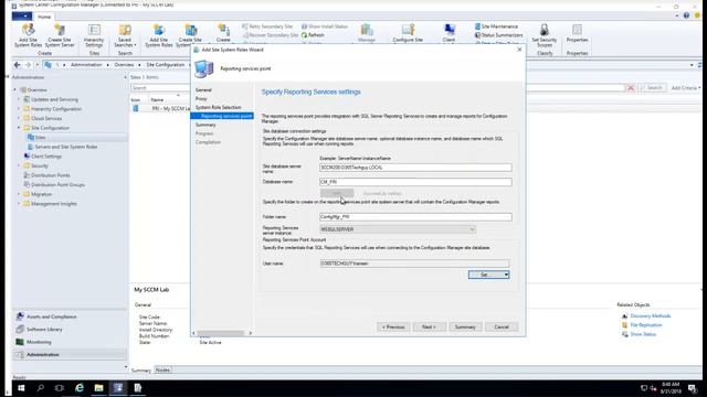 How to configure sccm reporting services point смотреть онлайн