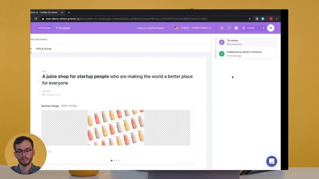User Roles: Create a publication workflow and user permissions | Prismic Tutorial смотреть онлайн