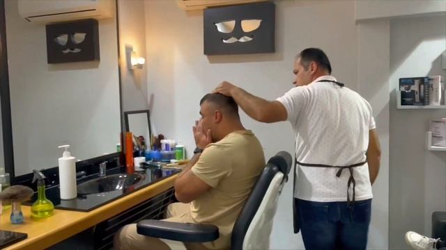 Мужская стрижка в Турции ( Анталия) смотреть онлайн