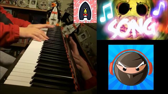 FIVE NIGHTS AT FREDDY'S 3 SONG - "Follow Me" - TryHardNinja (Advanced Piano Cover) смотреть онлайн
