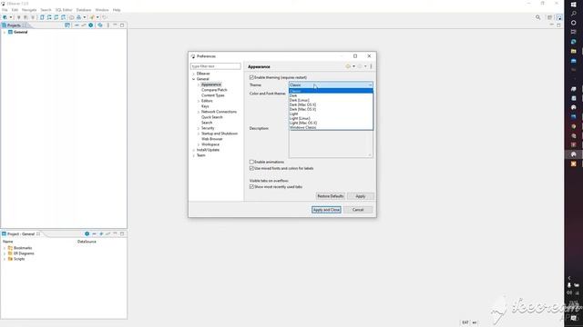 How to change dbeaver theme to Dark mode on Windows смотреть онлайн