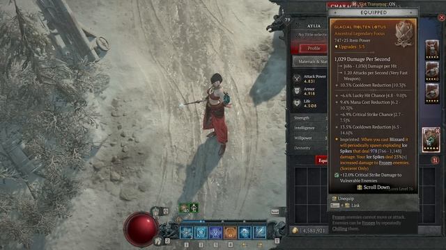 Diablo 4 - New Best Sorcerer Build - OP INFINITE BLIZZARD ICE SPIKES - Skills Gear Paragon Guide! смотреть онлайн