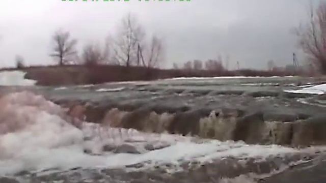 Павловка. Половодье на реке Чагра. смотреть онлайн