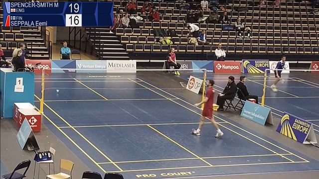 Michael Spencer-Smith vs Eemi Seppala (MS, Qualifier) - Finnish Open 2017 смотреть онлайн