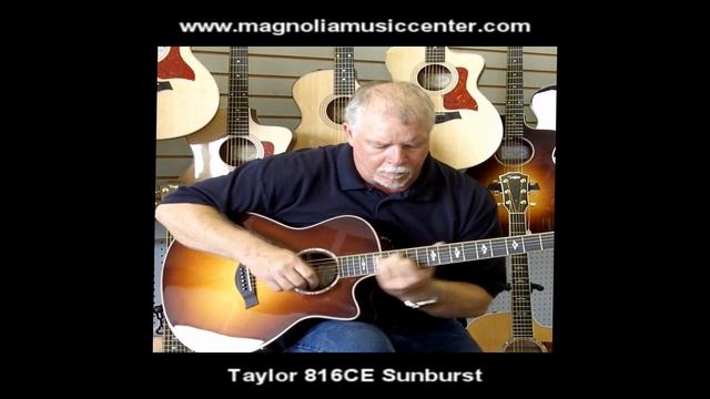 Taylor 816CE :: Magnolia Music Center смотреть онлайн