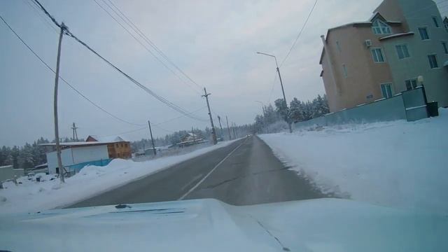 Тест камеры Eken h9r в мороз.mp4 смотреть онлайн