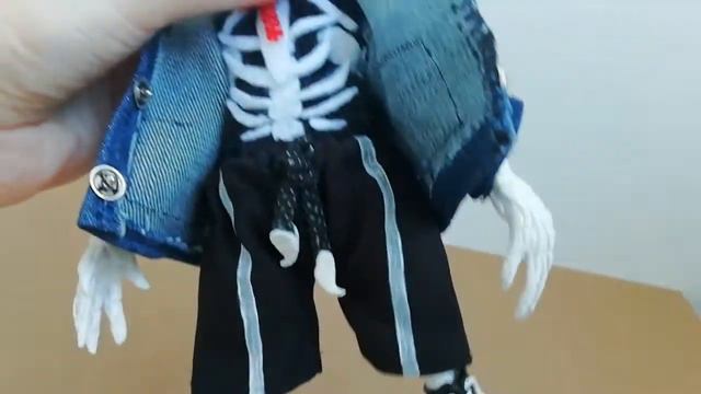 Sans boy skeleton. handmade toy. Undertale смотреть онлайн