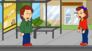 Caillou Gets Grounded, But with Doris going absolutely nuts!!!