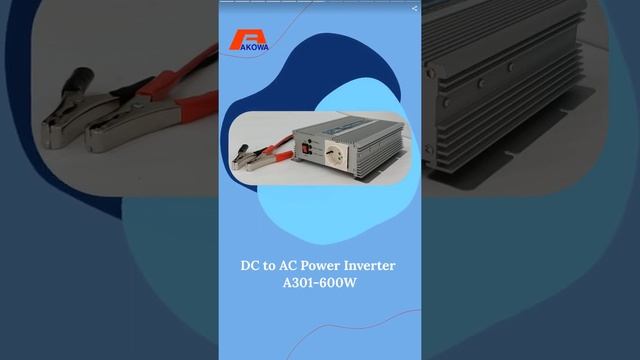 DC To AC Power Inverter A301-150W(O) | AKOWA ELECTRONICS CO., LTD. | Taiwantrade