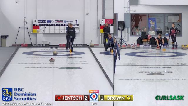 Daniela Jentsch vs. Corryn Brown - Draw 9 - RBC Dominion Securities Western Showdown смотреть онлайн