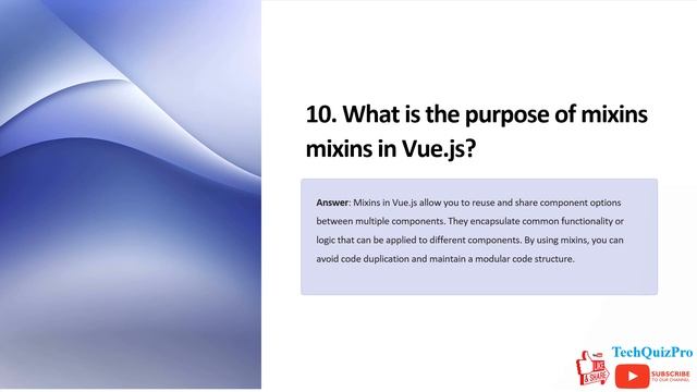 Vue.js Interview Questions & Answers | Top 20 смотреть онлайн