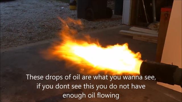 Waste Oil Burner Inline Heater (Testing)