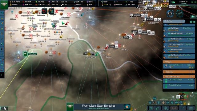 Star Trek: New Civilisations | Stellaris 3.9.3 | Romulans 22 смотреть онлайн