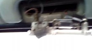 Opel Astra G,замена лампочки в плафоне  салона