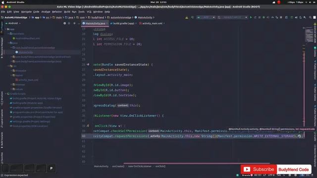 Image Processing Firebase ML Kit | Auto ML Vision Edge Android Studio смотреть онлайн