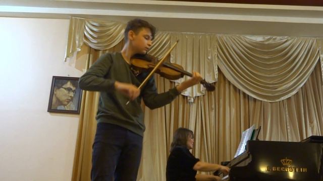 К.Сен-Санс. Концерт 3 си-минор, 1 часть. Исполняет Еремей Кораблев (13 лет) смотреть онлайн